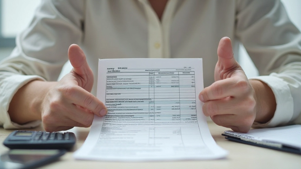 Человек ведет учет расходов в блокноте с графиками и диаграммами